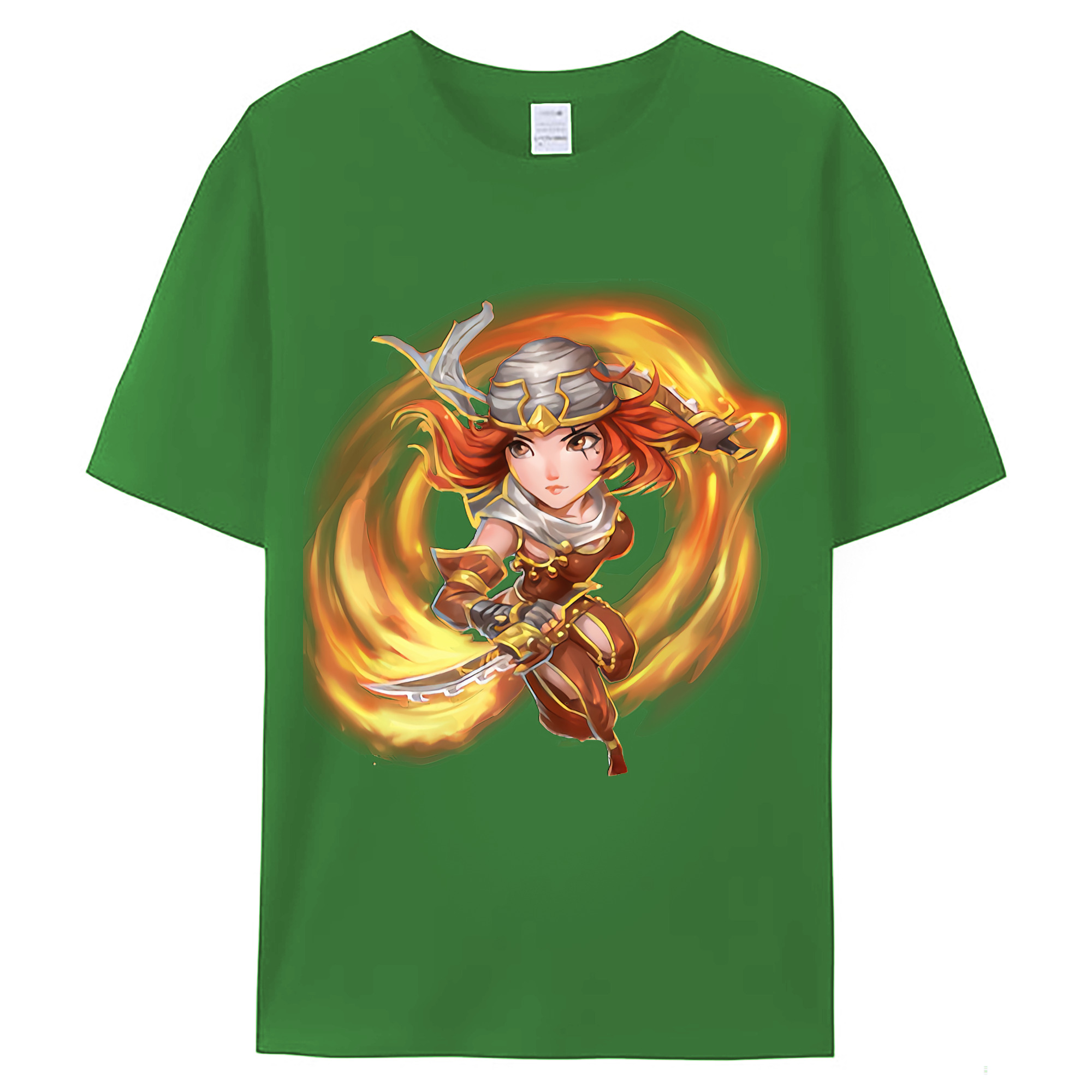 （画像用） リーグ・オブ・レジェンド League of Legends LOL レディースカジュアルプリントTシャツ（綿100％）